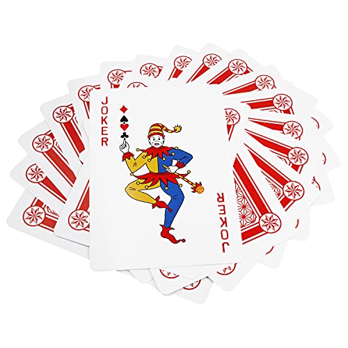 52 Jumbo Spielkarten mit 2 Joker (37 x 26cm) - 5